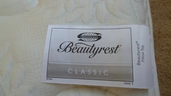 Simmons Beautyrest PillowTop queen size mattress $150 2