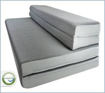 2 Folding Foam Mattress used less than 5months, selling at 1/3 prices 2