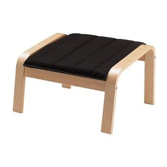 IKEA POÄNG Chair + Footstool 2