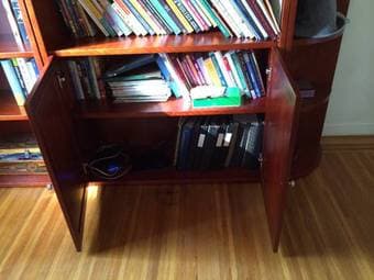 Cherry finish Book Case $500 3