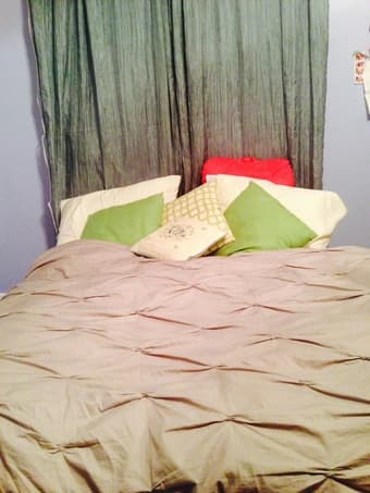 Practically new Full mattress and frame- ONLY $175 OBO 1