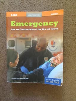 EMT course book: Emergency (10th ed) - $40 OBO 1