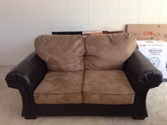 For SALE: pair of couches; dining table with chairs 3