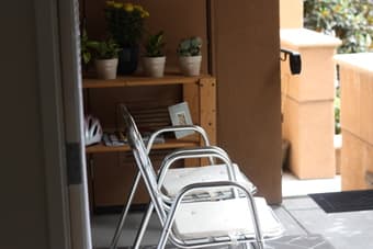 Patio Chair set with seat cushions 1