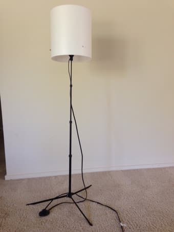 Moving out sale: Mirror ($15) and Floor lamp ($10) 2