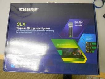 Shure SLX Wireless Karaoke Mic and RCV 1