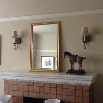 Antique Style Rectangular Mirror from London - $75 1