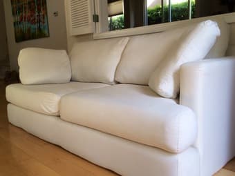 IKEA Off-White Sofa ($100) 2