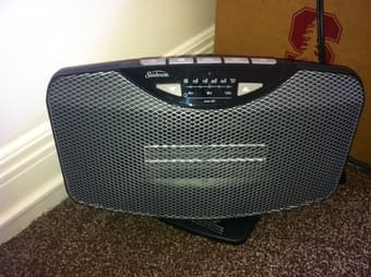 SUNBEAM SCH2100 ELECTRIC FLAT PANEL CERAMIC HEATER $20 1