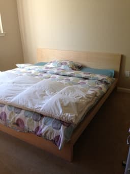 Ikea King bed frame $150 1