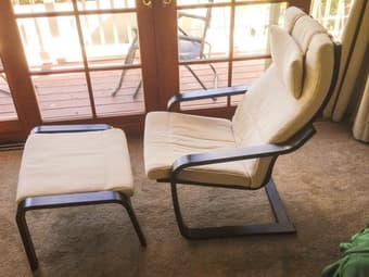 Dining table and chairs; armchair; office chair 3