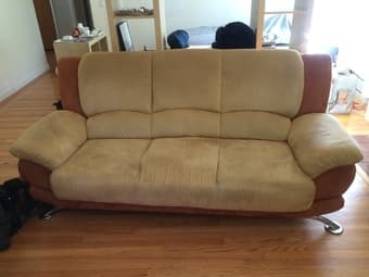 Couch and Matching Loveseat 1