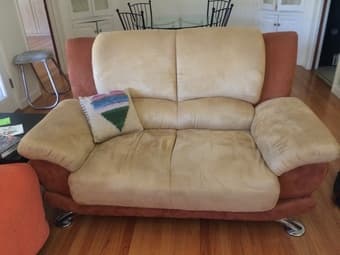 Couch and Matching Loveseat 2
