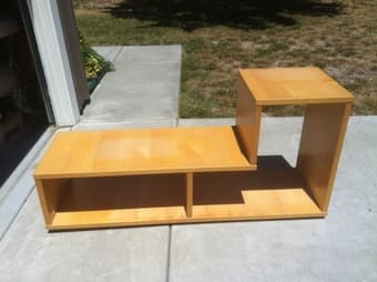 free standing entertainment center 1