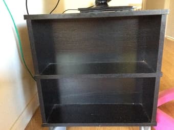 TV stand black 2