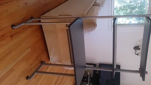 Desk with shelves 1