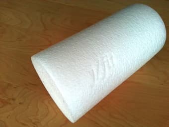 Foam roller, j/fit 12 inch white, $5 1