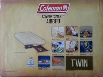 Airbed (twin), Coleman comfort smart, $15 1
