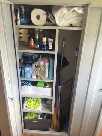 Metal Janitorial/Supply Cabinet - $150 3