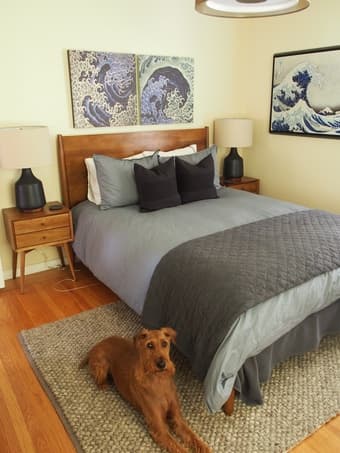 Beautiful furnished room in Menlo Park Available August 15 - Sept 11 1