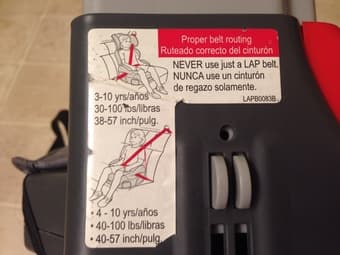 Graco Backless TurboBooster Car Seat - $7 (Palo Alto) 3