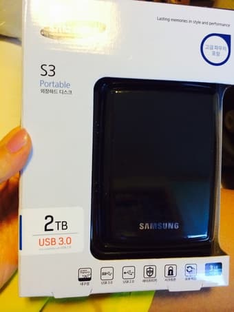 Samsung 2TB portable hard drive - brand new ($100) 1