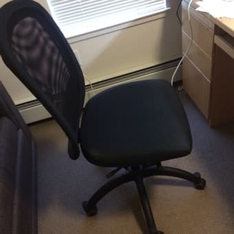Mesh Back Adjustable Chair, $50, IKEA 2