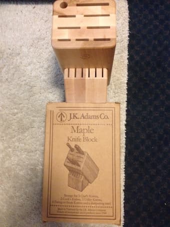 $15 for new high quality Knife Block, normally $75+ 1