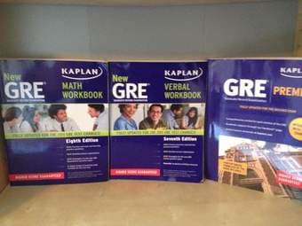 Kaplan GRE Study Prep Books - $30 1