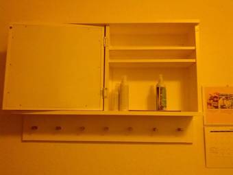 Hanging Vanity Mirror w/Cabinet - $40 1
