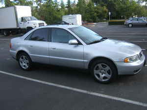 2000 Audi A4 Quattro (Silver, Automatic) - $2750 (palo alto) 3