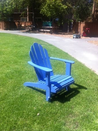 Adirondack garden chair 1