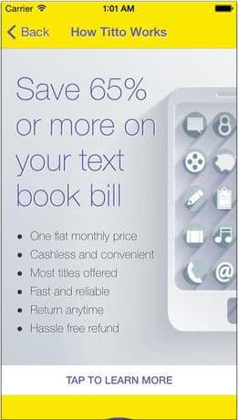 All textbooks @$19.99 a month 1