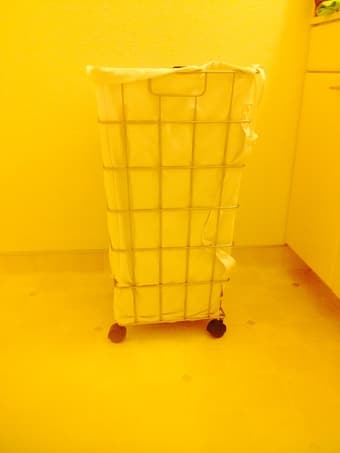 Crate and Barrel laundry bin USD 25 1