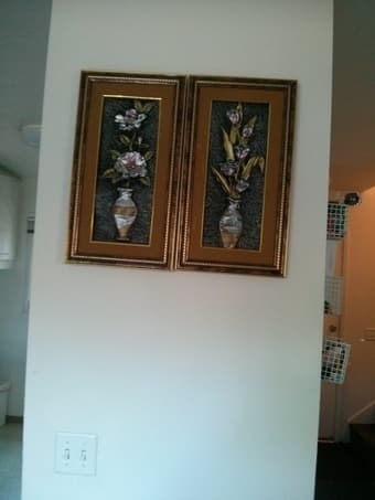 Wall frames and mirror 1