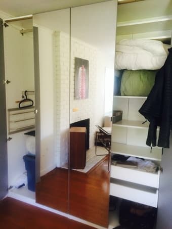 Selling IKEA PAX wardrobe with mirror doors 2
