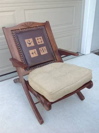 Handcrafted wooden chairs from Ghana 1