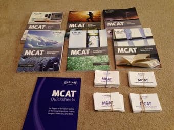 MCAT Test Prep Books + Flashcards - $10 2