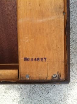 Antique Macey Mahagony Sectional Bookcase, made May 1905 3