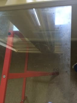 $5 glass table top 2