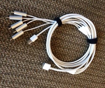 Apple Component AV Cable For iPad, iPhone with 30 pin connector - $10 1