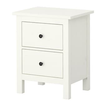 IKEA Hemnes Chest with 2 Drawers, in white - $50 1