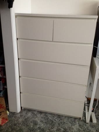 IKEA 6 Drawer Dresser- $50 1
