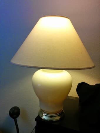 Moving sale: Lamps, printer, storage, bed frame, couch 1