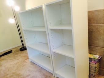 IKEA Bookcase White BILLY Bookcase - $10 / $20 2