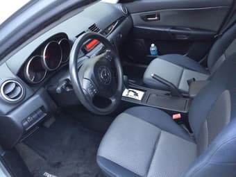 $4400 2004 Mazda3 i sedan 91k Mile Auto transmission Silver/black 1