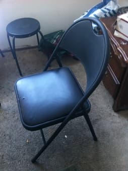 dining table  $15   chairs $5/each 2