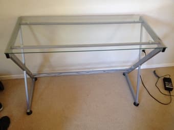 glass desk 1