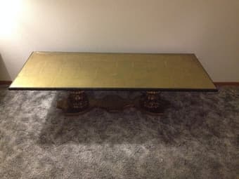 MOVING: FREE STUFF (Ottoman, Lamp, Coffee Table, Side table) 3