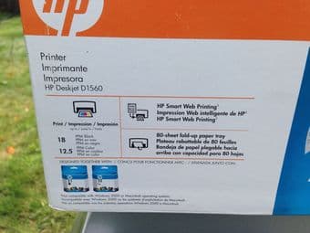 HP Deskjet D1560 Standard Inkjet Printer 3